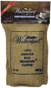 16oz Jute Bag Jamaica Blue Mountain coffee WB